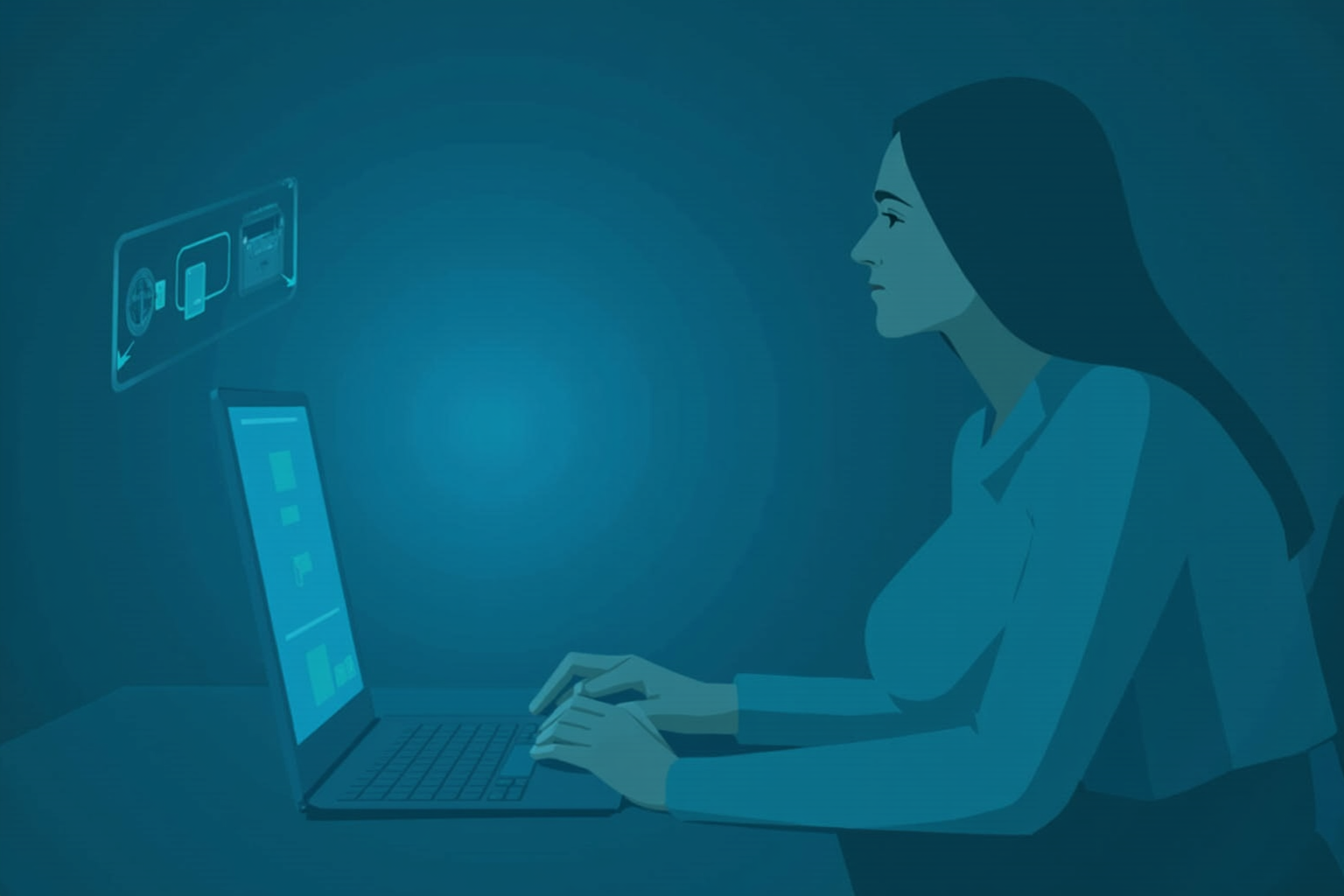 Service business team using AI receptionist and lead intake system